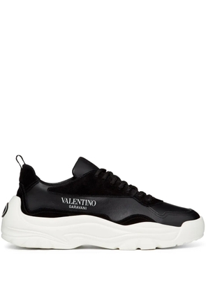 Valentino Garavani Gumboy leather sneakers - Black