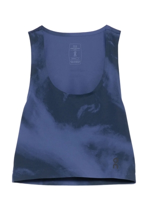 On Running scoop-neck tank top - Blue
