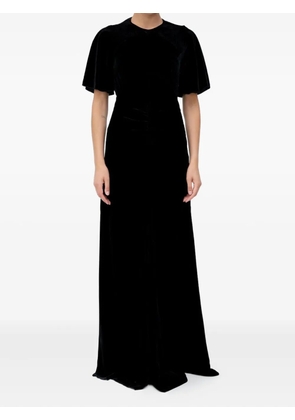 Nº21 open-back maxi dress - Black