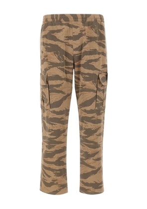 Represent camouflage cargo trousers - Brown