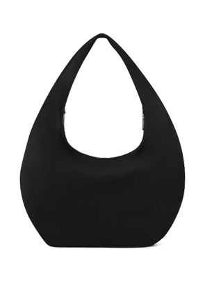 Karl Lagerfeld Jeans medium logo-patch tote bag - Black