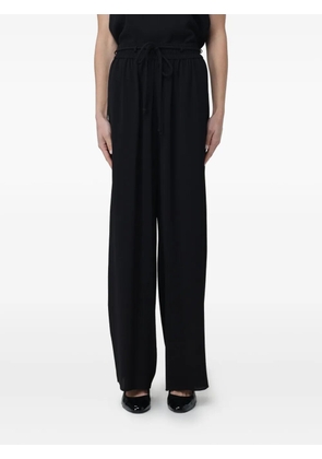 Giorgio Armani drawstring trousers - Black
