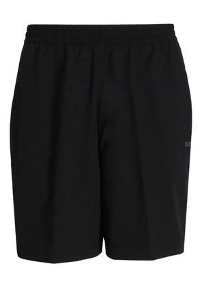 BOSS elastic-waistband shorts - Black