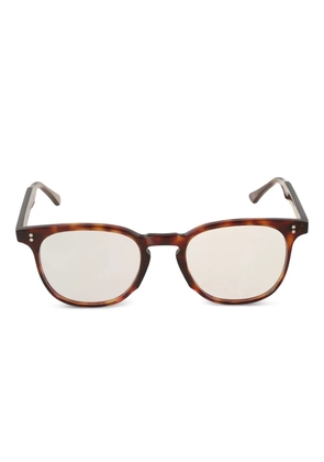 Kador Dante round-frame glasses - Brown