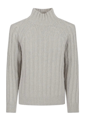 Peserico funnel-neck sweater - Grey