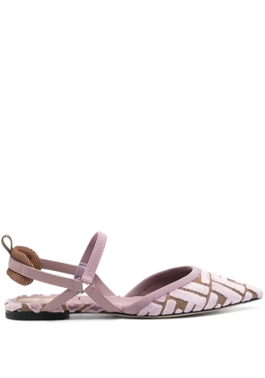 FENDI Colibrì Lite ballet flats - Pink