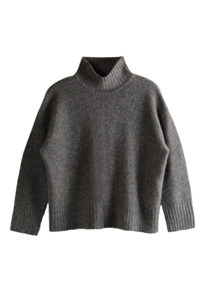YANGKEHAN roll-neck top - Grey