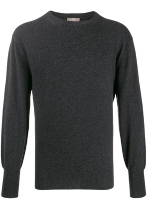 N.Peal Oxford cashmere jumper - Black