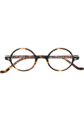 Eyevan7285 tortoiseshell-frame glasses - Brown
