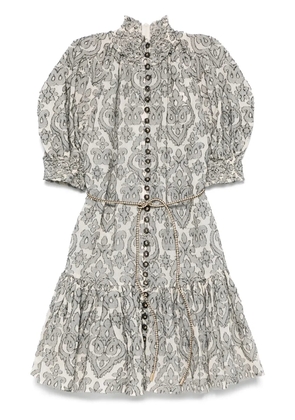 ZIMMERMANN Wylie Lantern mini dress - Black