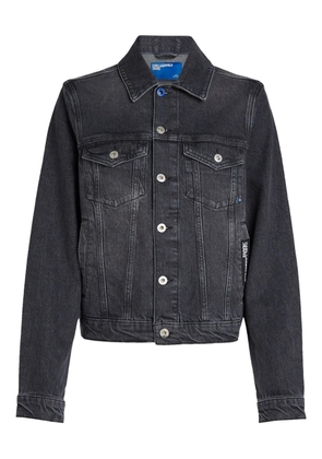 Karl Lagerfeld Jeans regular-fit denim jacket - Black