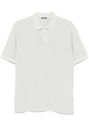 C.P. Company logo-embroidered polo shirt - Green