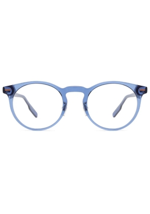 Zegna round-frame glasses - Blue