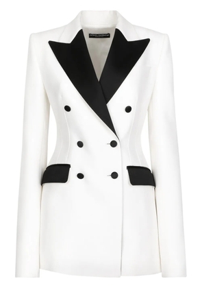 Dolce & Gabbana double-breasted blazer - White