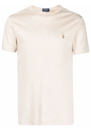 Polo Ralph Lauren Polo Pony logo embroidered T-shirt - Neutrals