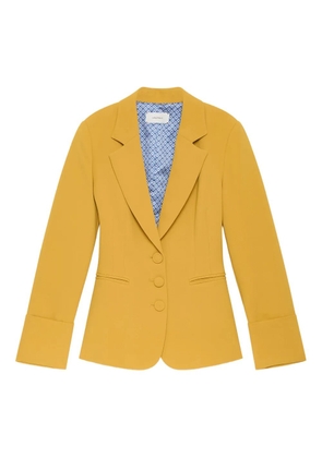 MALIPARMI single-breasted jacket - Yellow
