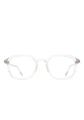Mykita geometric-frame glasses - White
