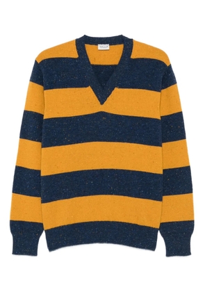 gallia v-neck wool sweater - Blue
