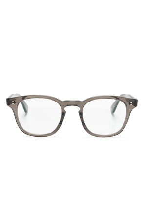 Garrett Leight Ace II square-frame glasses - Black