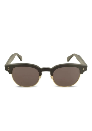 Kador Woody half-frame sunglasses - Green