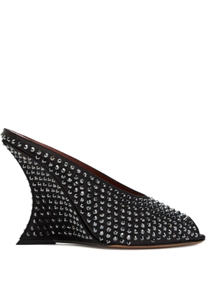 Paris Texas 105mm Nina stud-embellishment sandals - Black