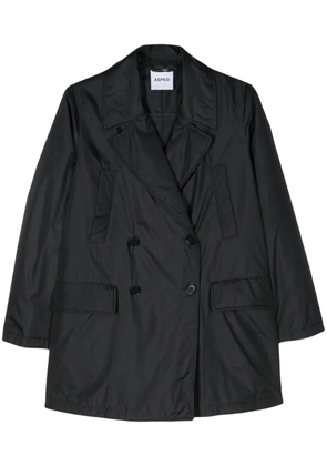 ASPESI Katee Light double-breasted jacket - Black