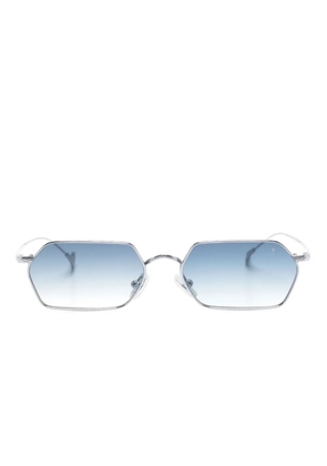 Eyepetizer Cavallet geometric-frame sunglasses - Silver