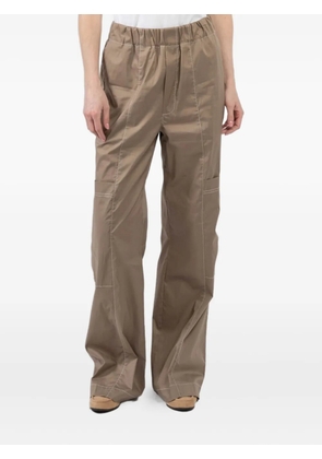 Jejia elasticated-waist trousers - Brown