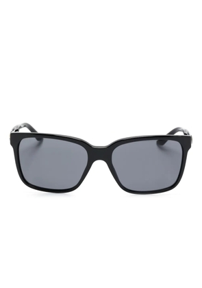 Versace Eyewear Medusa-plaque square-frame sunglasses - Black