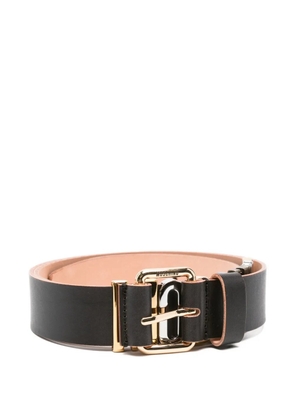 Moschino leather belt - Black