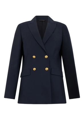 Brooks Brothers double-breasted virgin-wool blazer - Blue