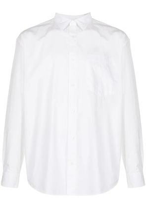 Osklen long-sleeve cotton shirt - White