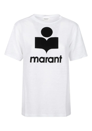 MARANT ÉTOILE logo-print short-sleeve T-shirt - White