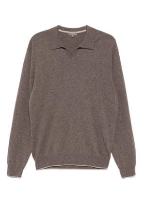 N.Peal Sloane polo shirt - Brown