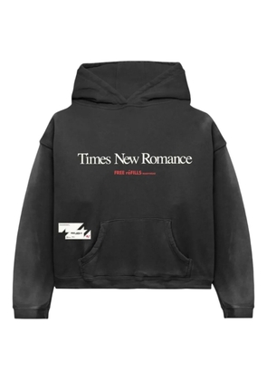 Free Refills Romance print hoodie - Black