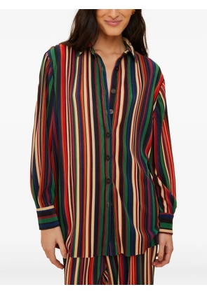 FARM Rio striped buttoned shirt - Blue