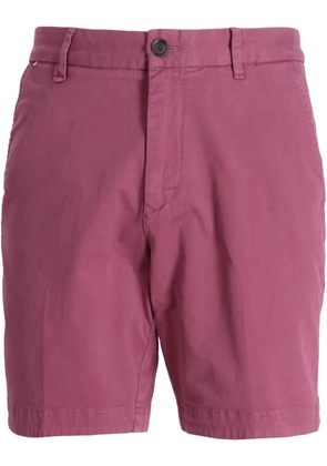 BOSS slim-fit twill shorts - Pink
