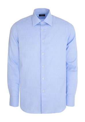 Tombolini button-down cotton shirt - Blue