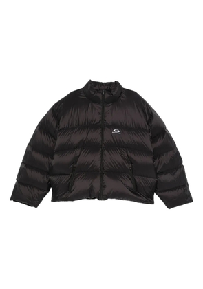 Balenciaga logo-detail puffer jacket - Black
