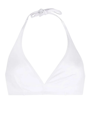 ERES halterneck bikini top - White