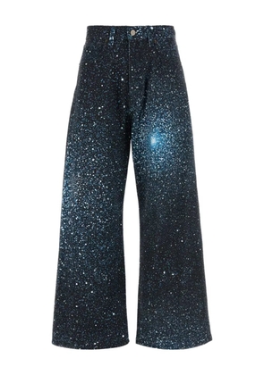 Giuseppe Di Morabito printed jeans - Blue