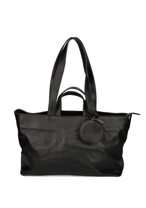 Vic Matie engraved-logo tote bag - Black