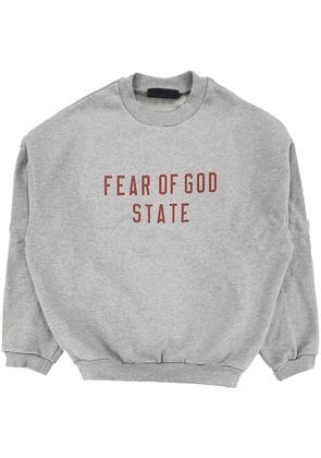 FEAR OF GOD ESSENTIALS logo-print sweatshirt - Grey