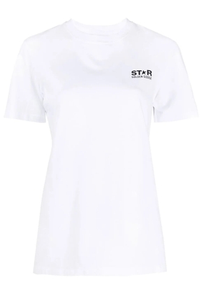 Golden Goose logo-print short-sleeve T-shirt - White