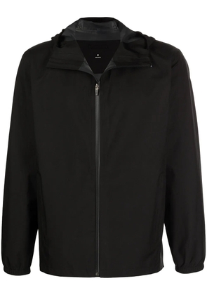 ROMEO HUNTE logo print zip-front jacket - Black