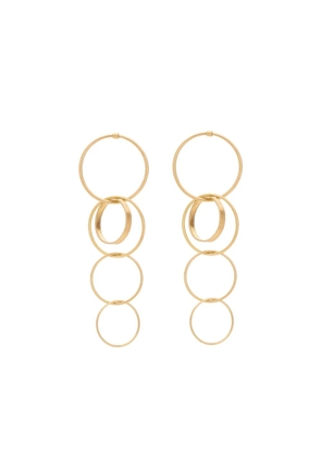 Lia Di Gregorio 18K yellow gold Sequenza earrings