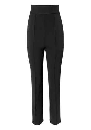 Carolina Herrera high-waisted wool trousers - Black