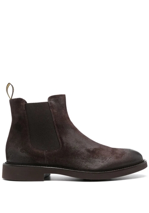 Doucal's suede ankle boots - Brown