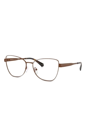 Michael Kors Paris cat-eye glasses - Brown