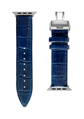 VELANTE leather Apple Watch strap - Blue